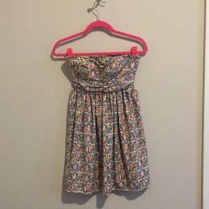 Strapless Floral Sundress Size S